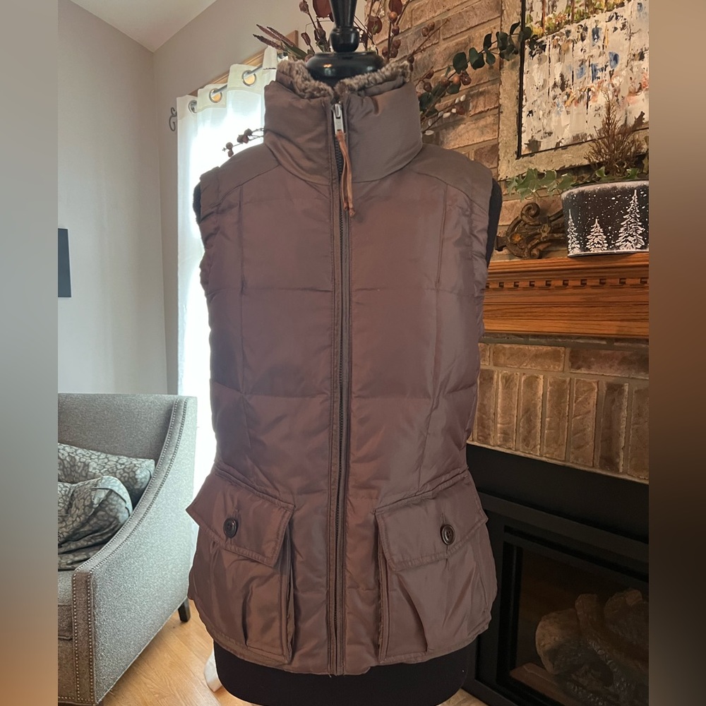 Eddie Bauer Goose Down 550 Power Fill Yukon Model Vest M